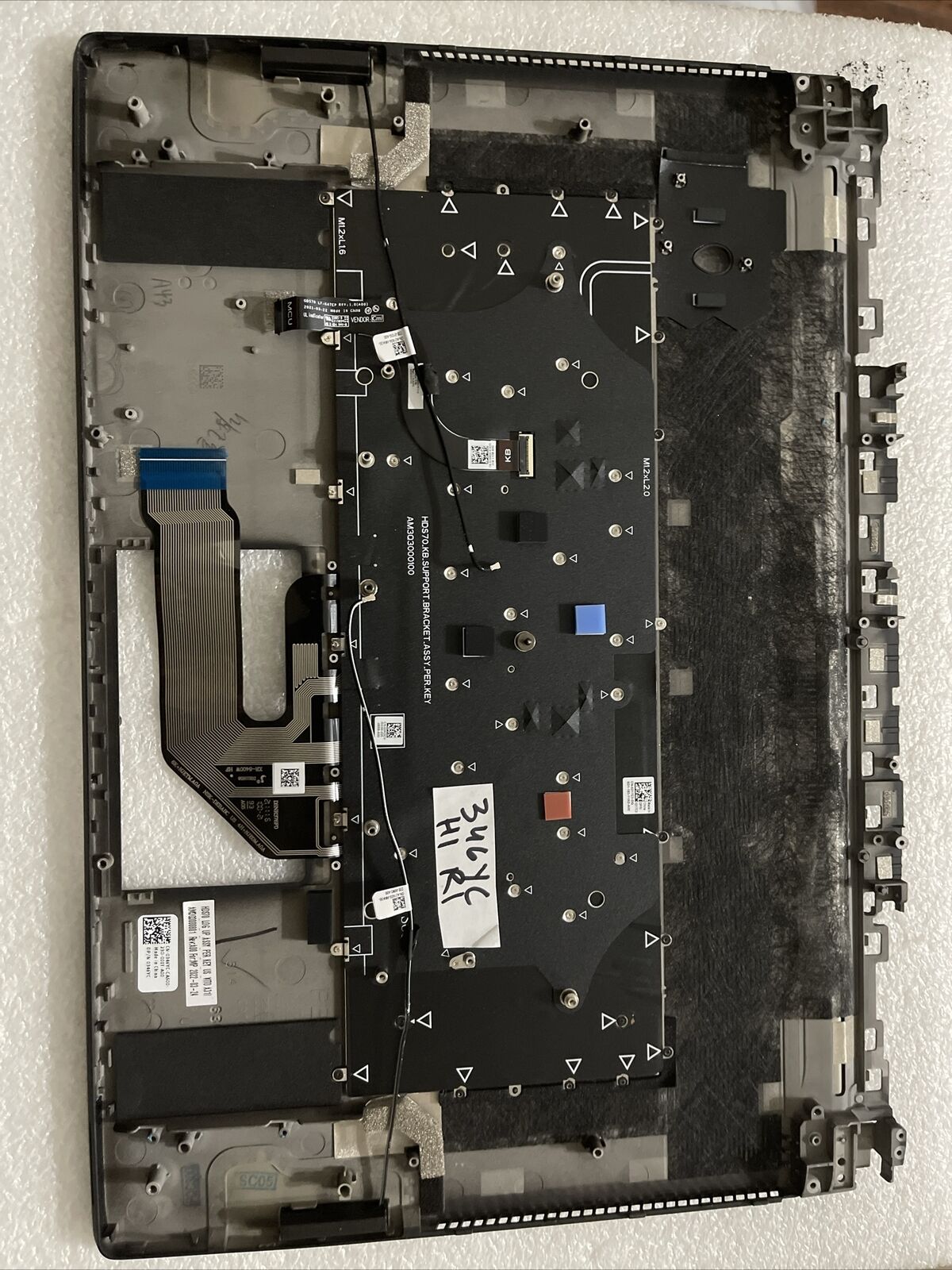 New Dell Alienware X17 R2 Laptop Palmrest US Keyboard  AM303000801 346YC H1 R1T1