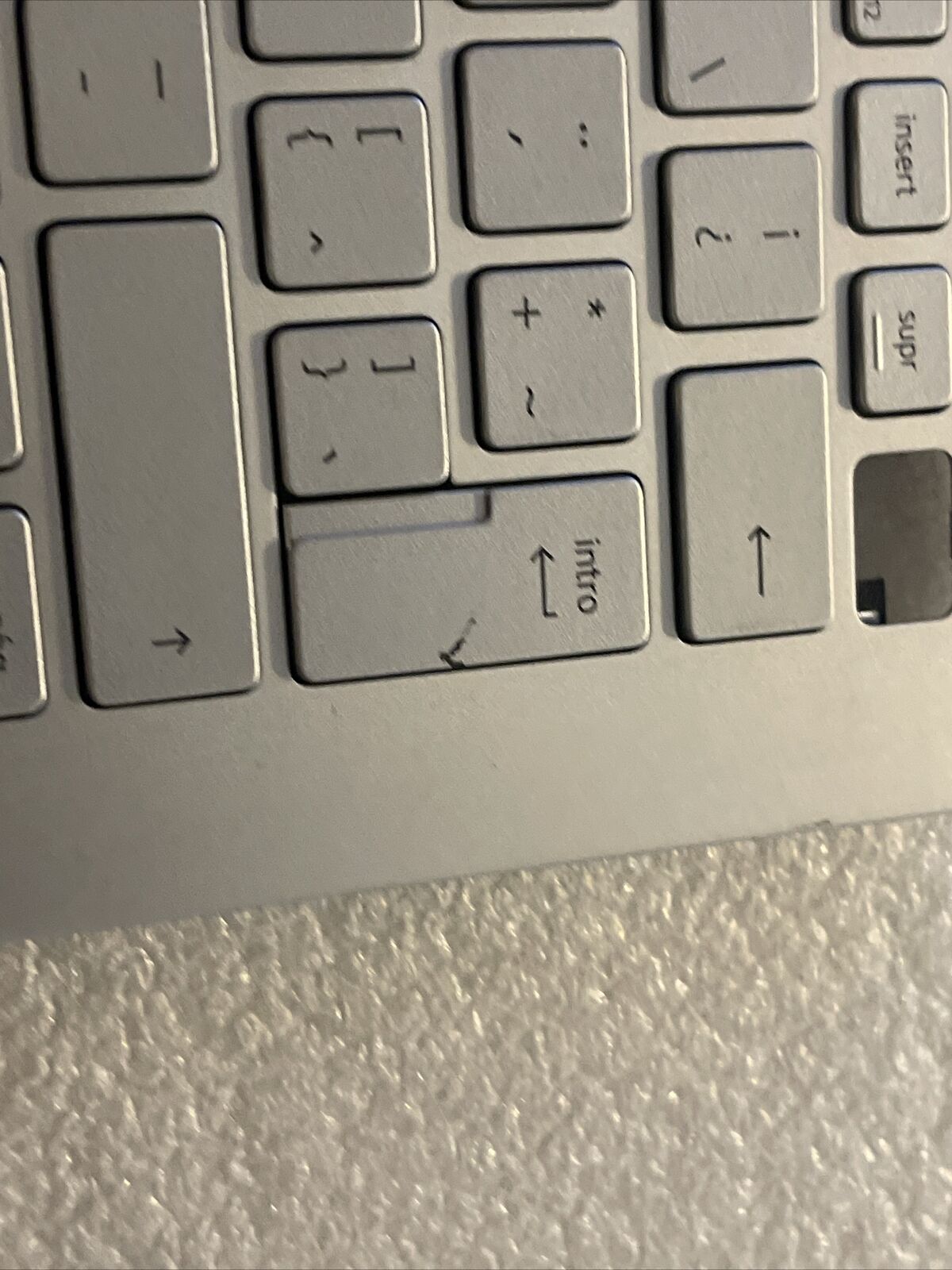 Dell Inspiron 13 5390 5391 Palmrest Spanish Backlit keyboard 6G6YK R18HX S1P5