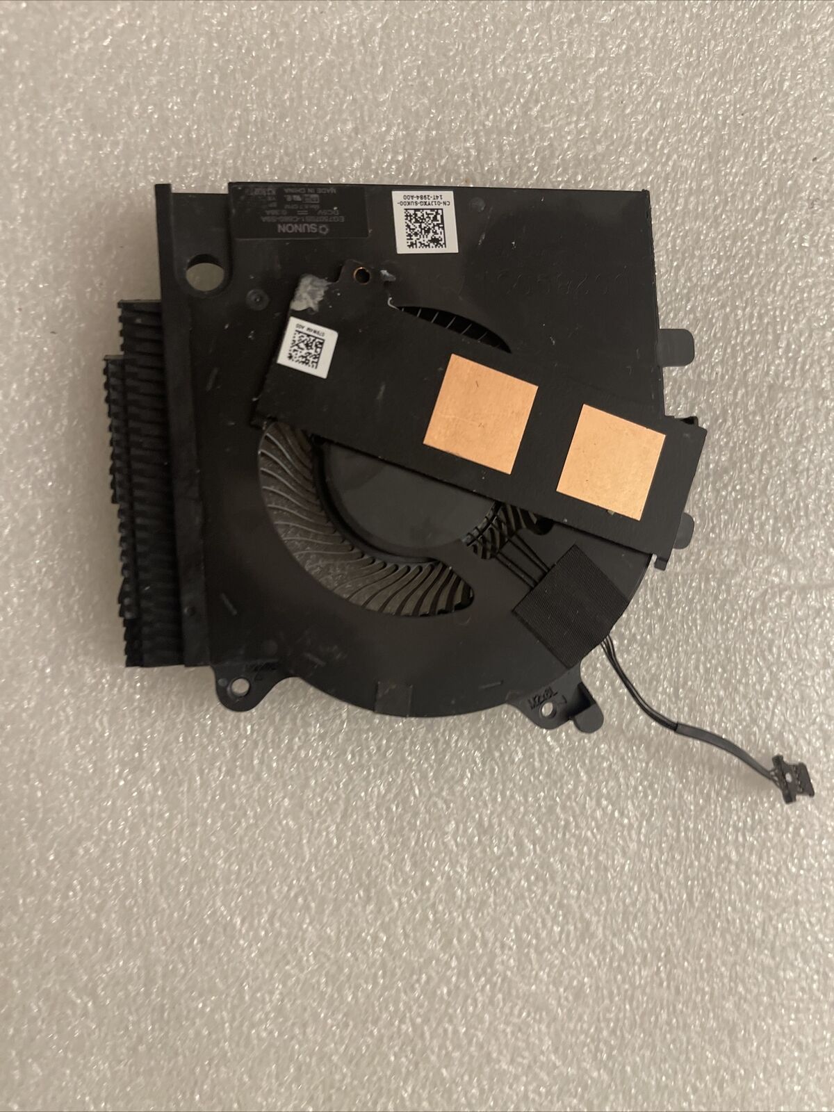 Genuine DELL G15 5510 Laptop Cpu cooling FAN 01JYXG 1JYXG P7