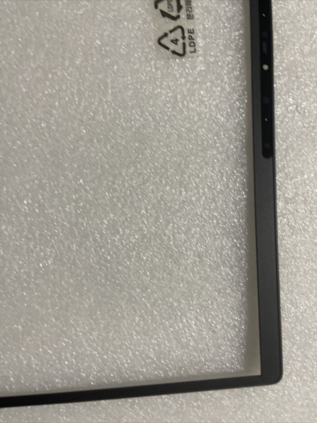 Genuine Dell Latitude 7300 13.3" Front Trim LCD Bezel 3mm IR Cam 3W85K 03W85K N3