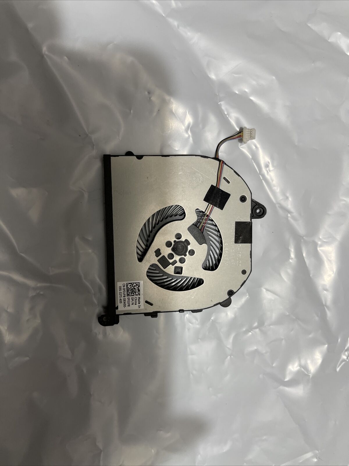 New Oem Dell XPS 9570 7590 Precision 5540 CPU Cooling LEFT Side Fan F01PX 0F01PX