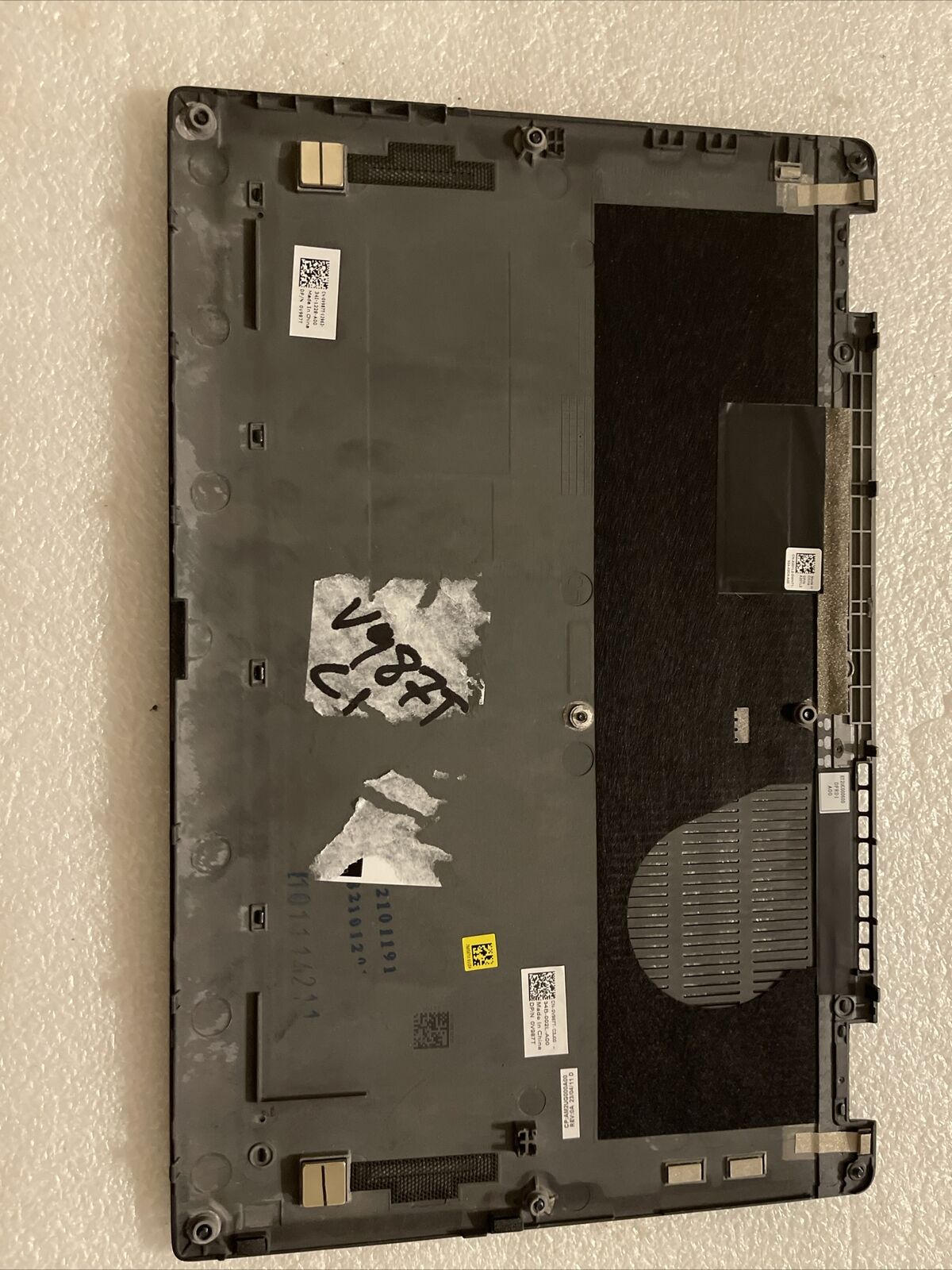 Genuine Dell Latitude 7410 laptop Bottom Base Cover Assembly  V987T 0V987T C1