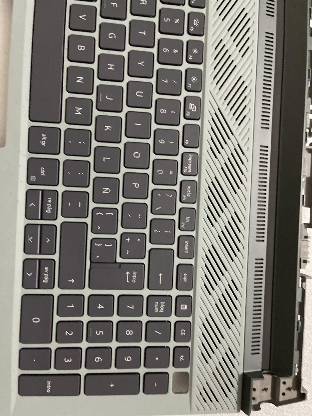 Genuine DELL G15 5510 5511 5515 Palmrest Spanish Backlit Keyboard 4CKKP N1 H2