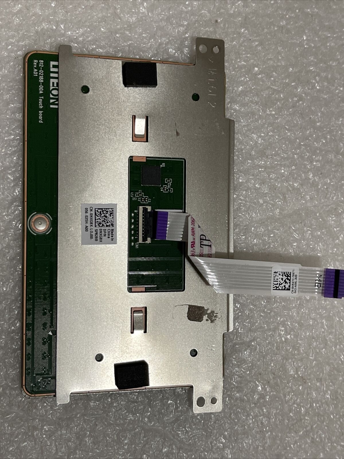 Dell Inspiron 5391 5390 Laptop Touchpad W Cable  Silver - NXG8X 0NXG8X H1 B1
