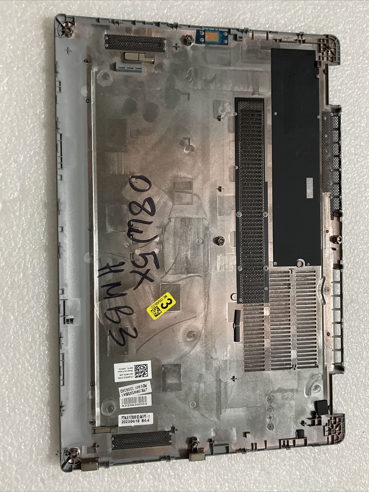 Dell Latitude 5330 E5330 2in1 Lower Bottom Base Case Cover 008W5X 08w5X HM B3