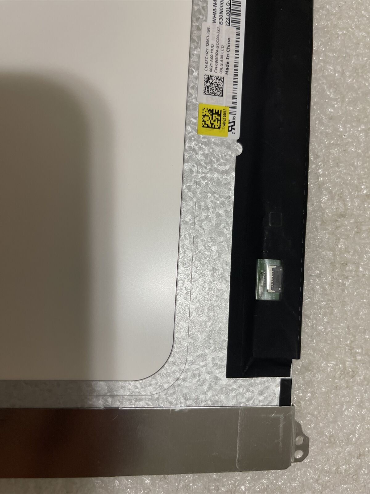 Dell Latitude 5511 Precision 3541 WXGAHD LCD Screen Non-Touch 7C1RY KLS3