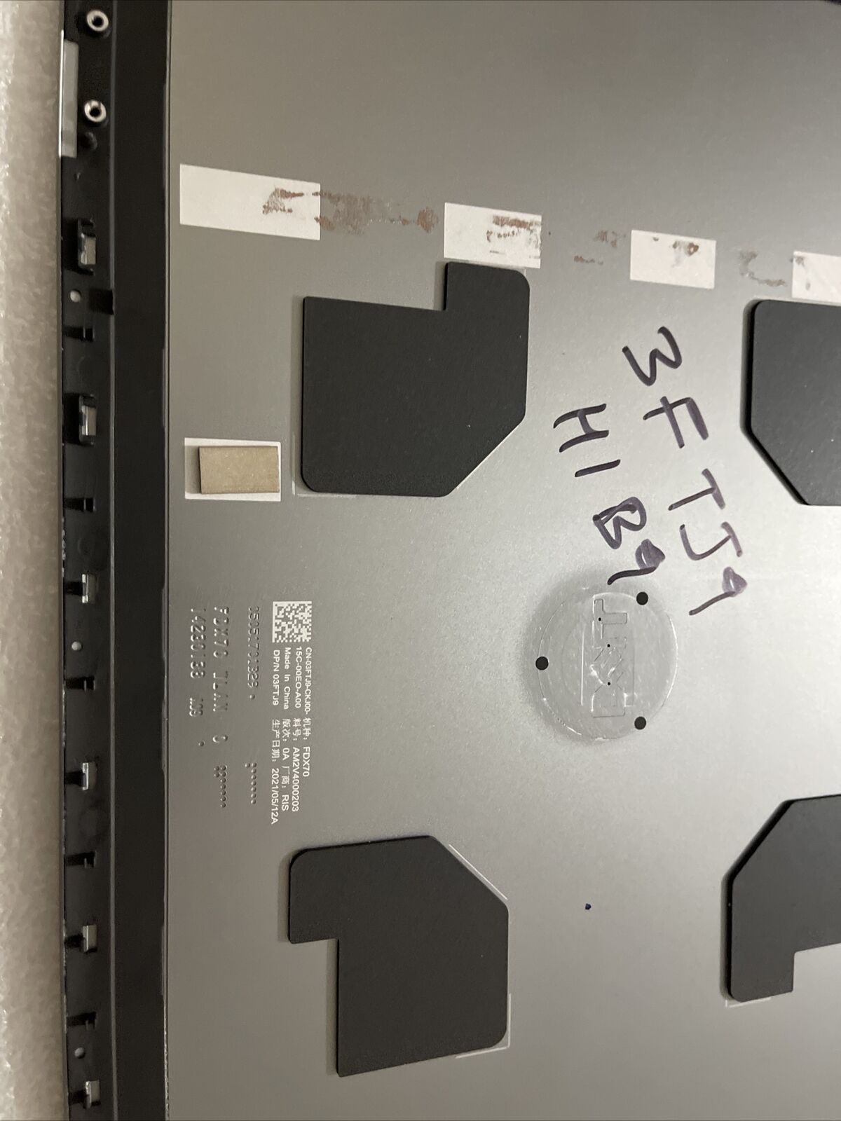 OEM Dell Precision 17 7750 Laptop LCD Back Cover Assembly 3FTJ9 03FTJ9 H1 B9