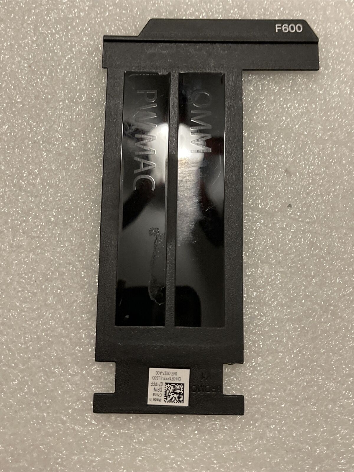 Genuine Dell EMC Power Scale VxRail F600 Plastic Assembly Tray P/N: 71PFF 071PFF