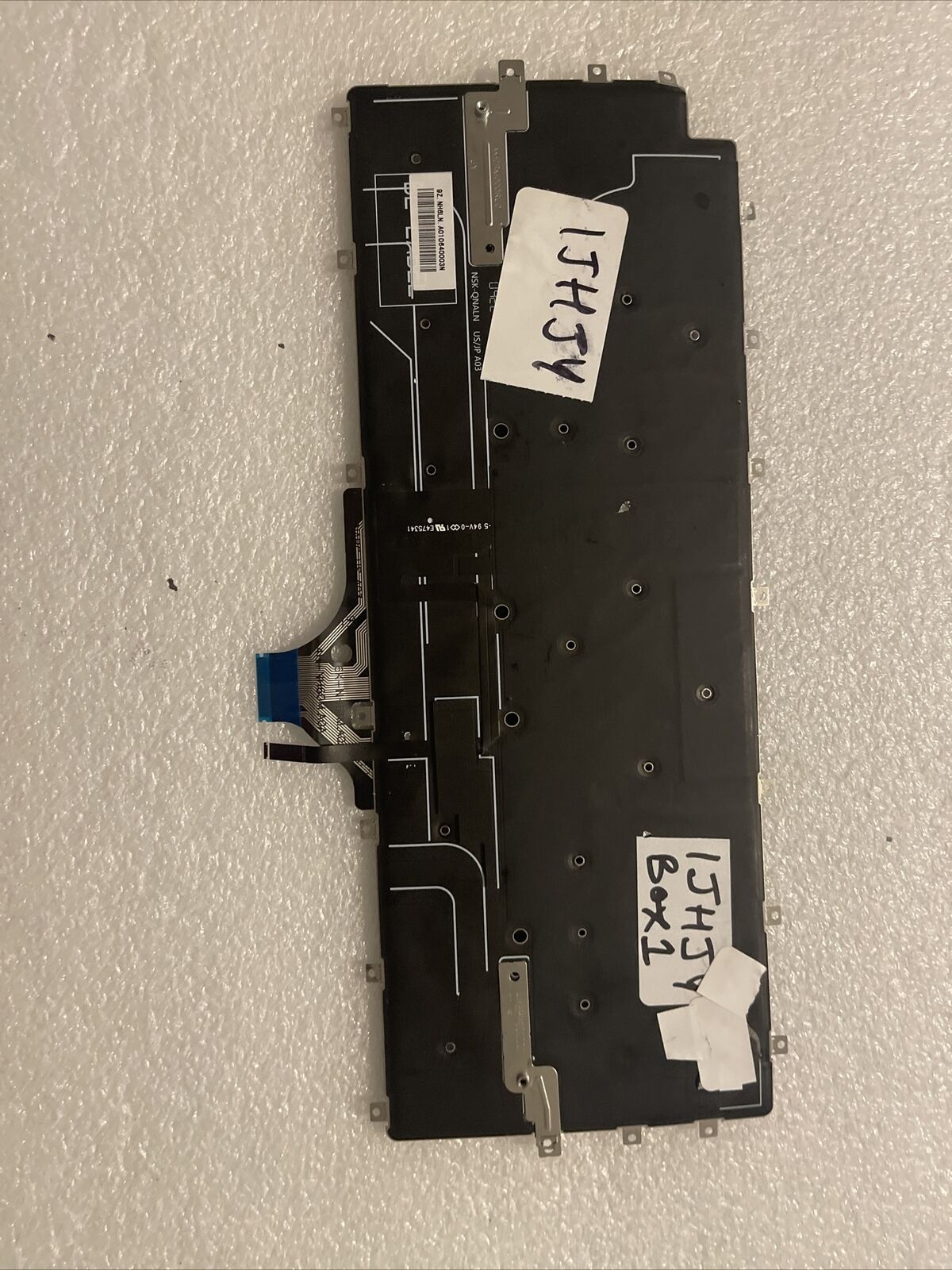 Genuine DELL Latitude 9510 9520 US English Backlit Keyboard 01JHJY 1JHJY B1