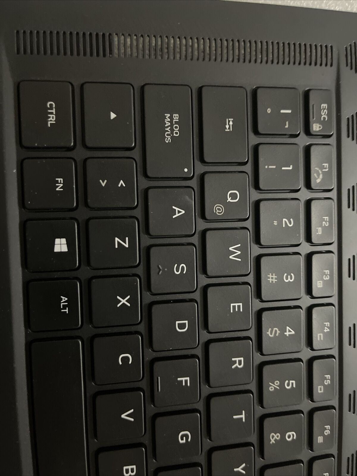 New Dell Alienware X15 R1 R2 Laptop Palmrest Spanish Backlit Keyboard DP6J2 SLP6