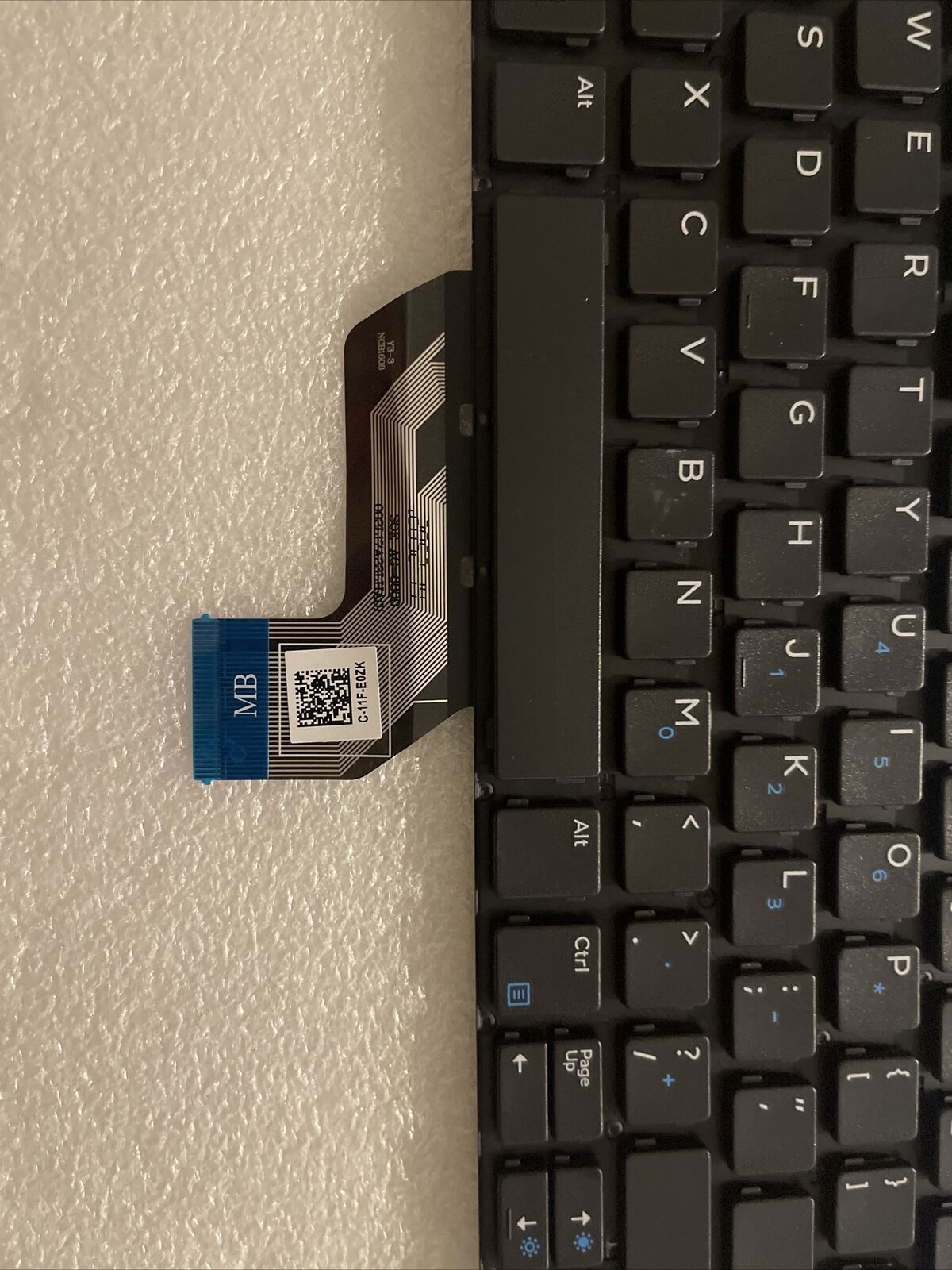 New DELL Latitude 3180 3189 3190 3380 Laptop US ENG Keyboard No Bezel 343NN Sm2