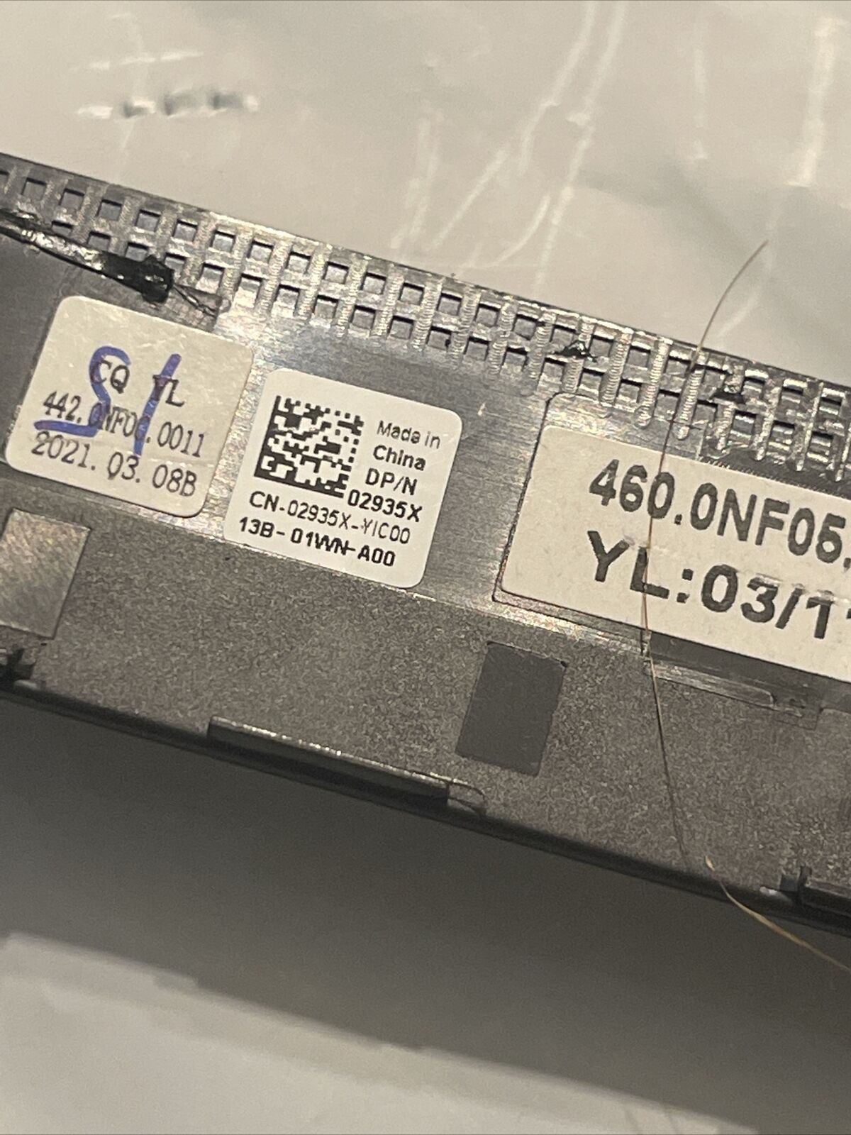 Genuine Dell Latitude 3410 E3410 LCD Screen Front Trim Bezel 02935X  2935X N2