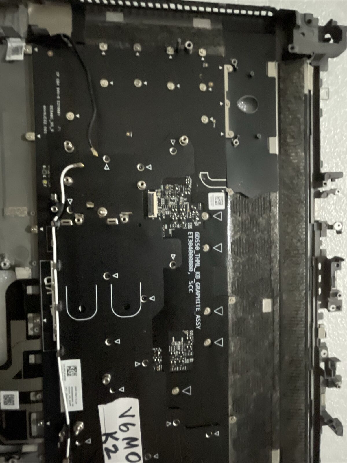 Dell Alienware x15 R1 Laptop Palmrest US RGB BCL Keyboard 0V6M0K K2P6 Grade B