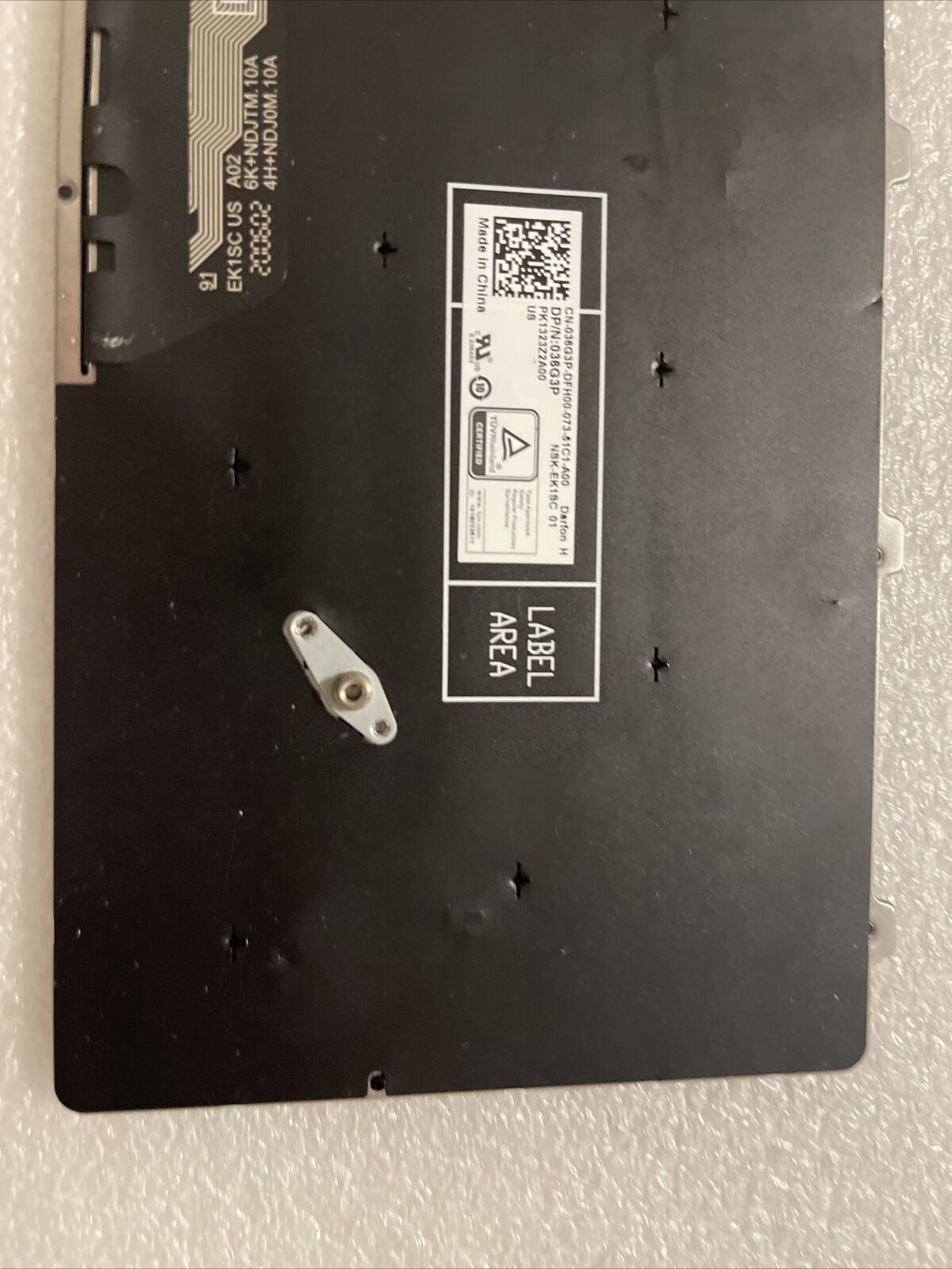 OEM DELL Latitude 3180 3189 3190 3380 Laptop US ENGLISH Keyboard 36G3P 036G3P D1