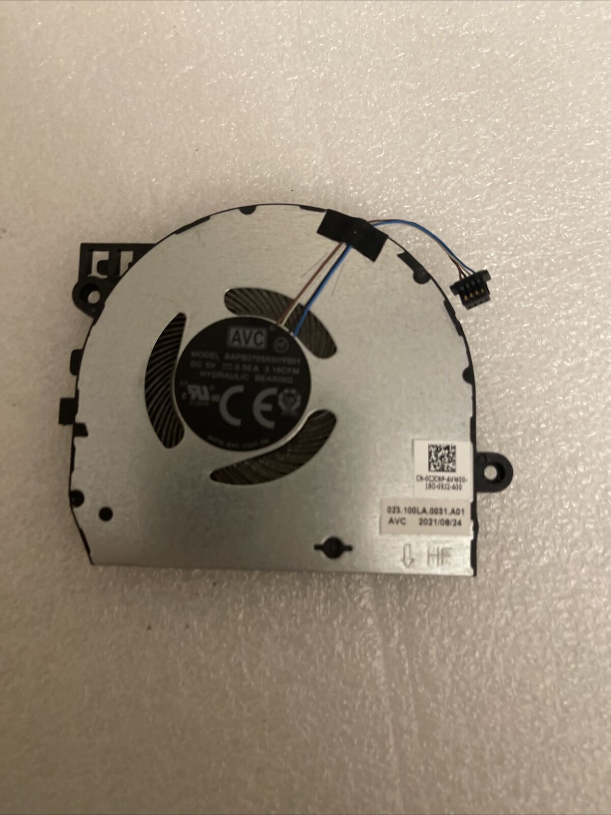 New Genuine Oem Dell Latitude 13 5320 Cpu cooling fan CJCNP 0CJCNP P2