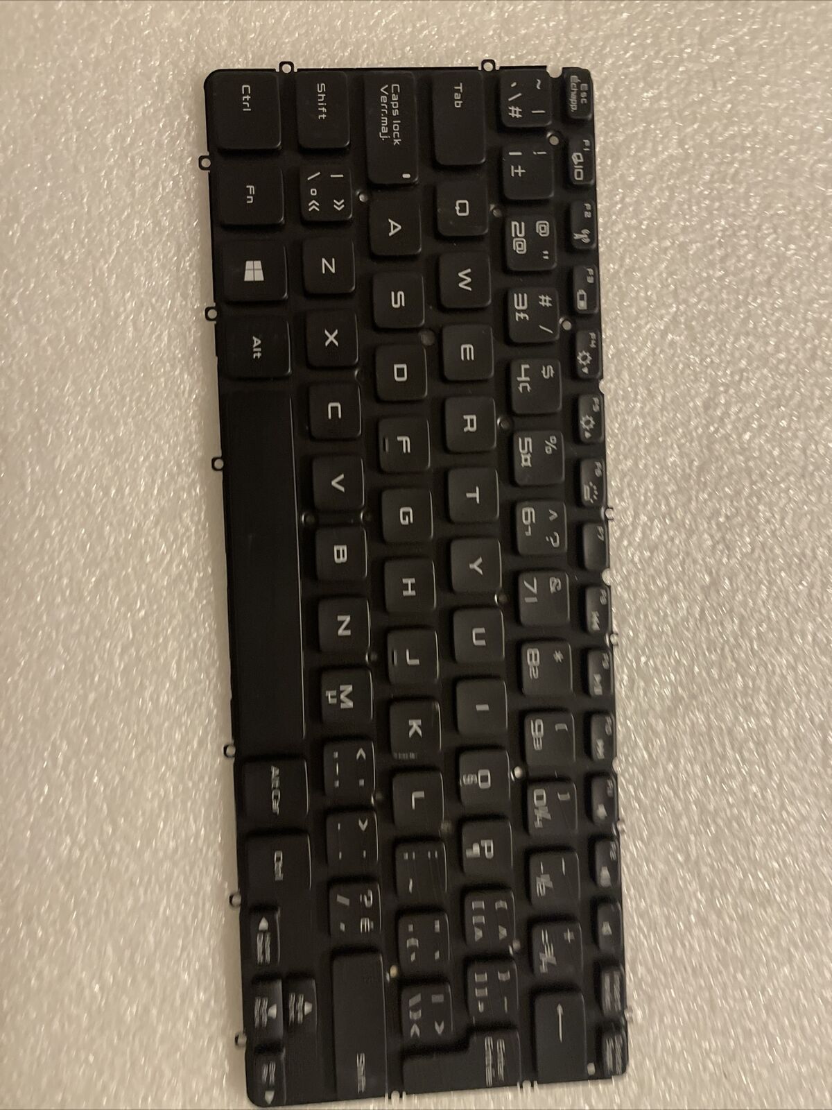 Dell XPS 13 L321X L322X 12 9Q23 9Q33 Canadian French backlit keyboard RY39P B1