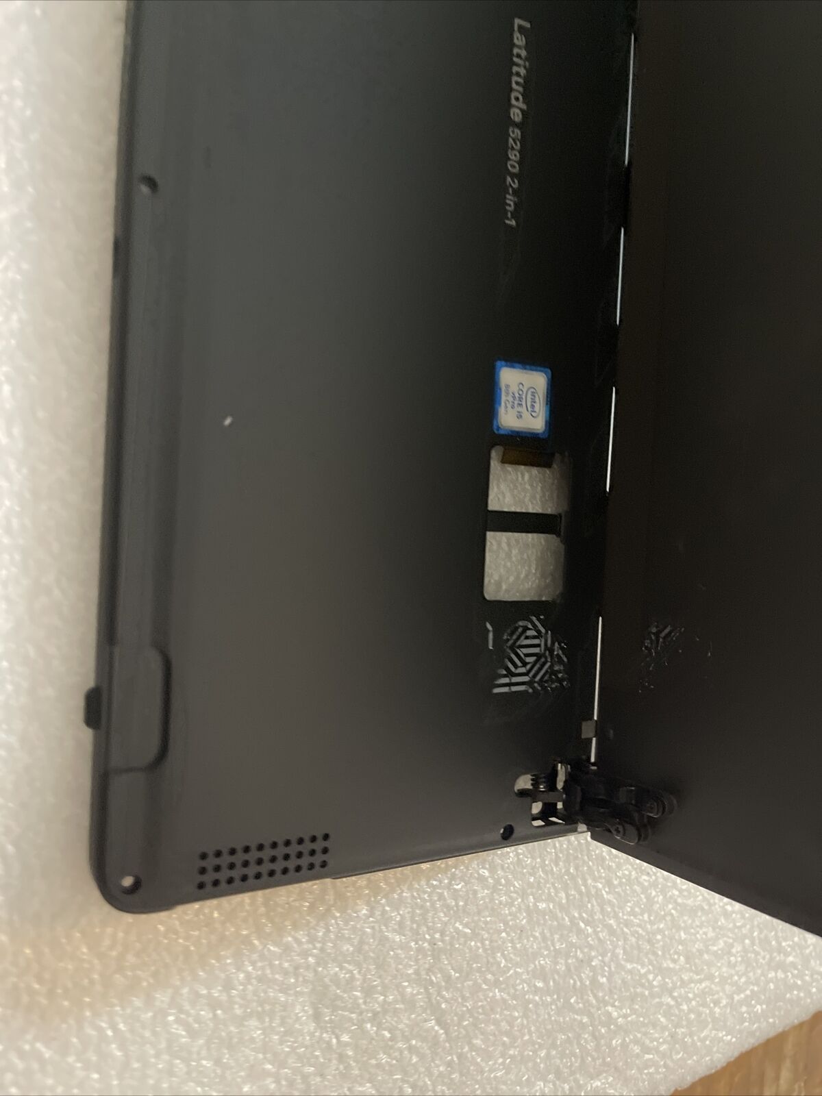 GENUINE DELL  LATITUDE 12 5290 LCd Top Back Cover Extras Black T17G TKR19 H8 B7