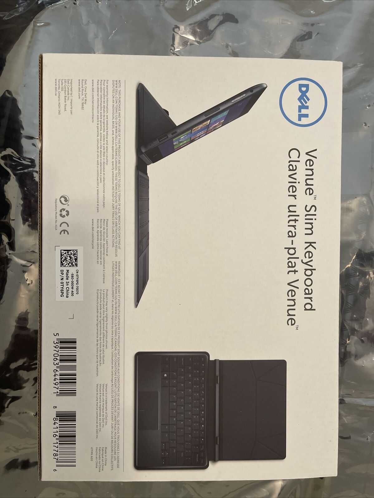  Dell Venue Slim Keyboard Dell Venue 11 Pro /5130/7130/7139/7140 TY6PG K11A 03