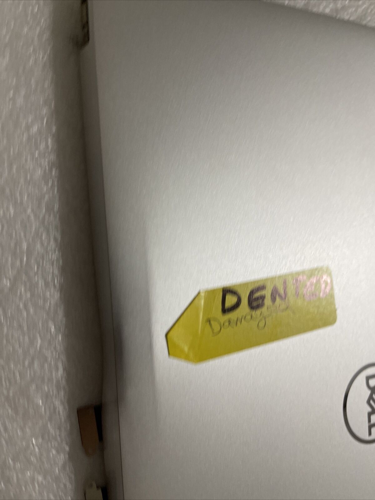 Dell XPS 15 9500 9510 15.6" FHD SILVER Non Touch Lcd Screen FKR1K NJL10 Dented