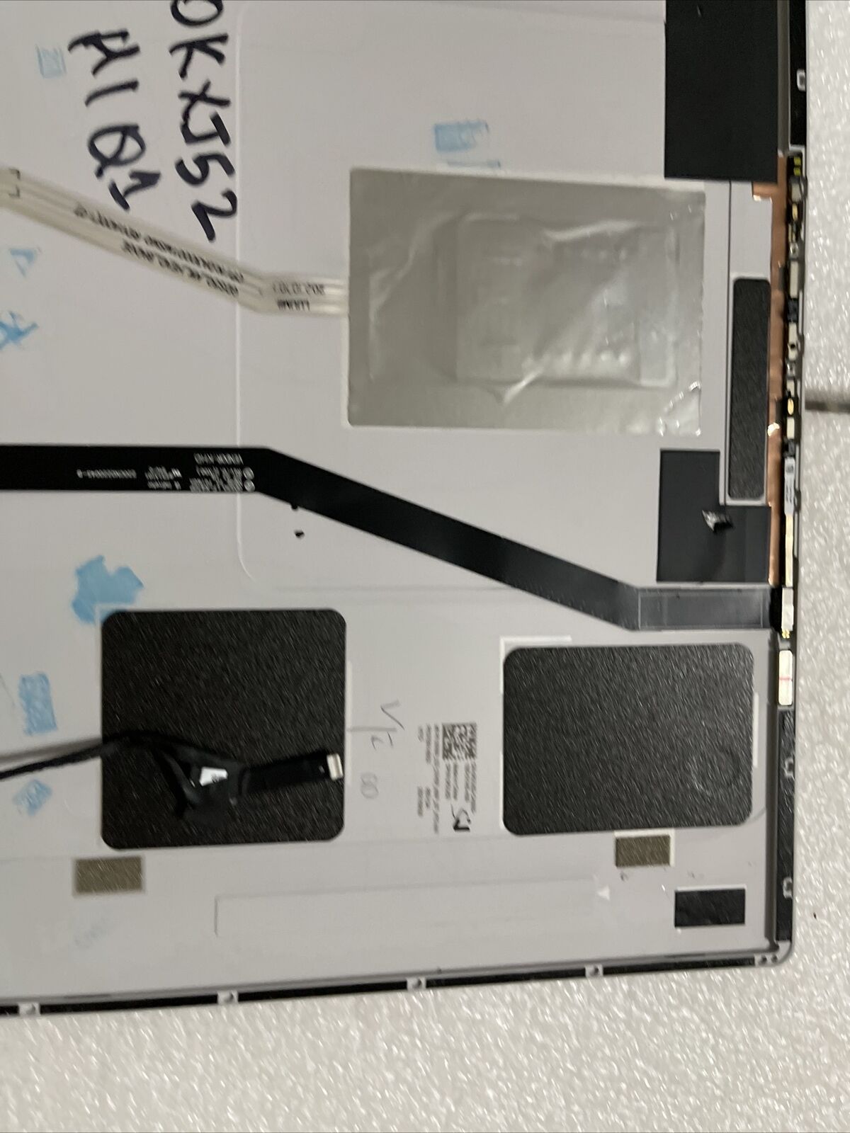 DELL Alienware Laptop X15 R1 R2 White Rear Top Cover Camera KXJ52 0KXJ52 H1 Q1