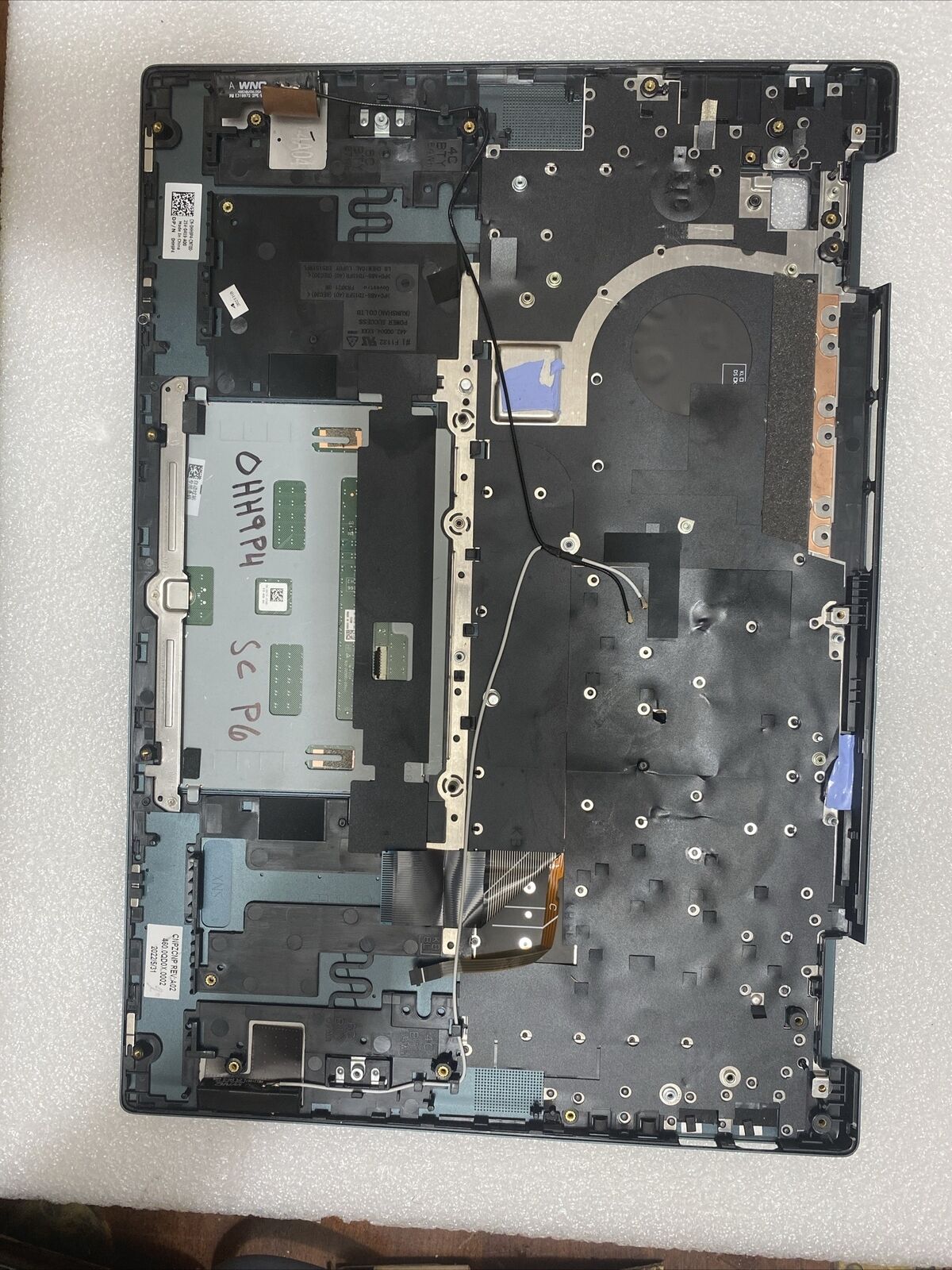 Dell Inspiron 16 7620 2-in-1 Palmrest Keyboard Touchpad  HH9P4 0HH9P4 SC P6
