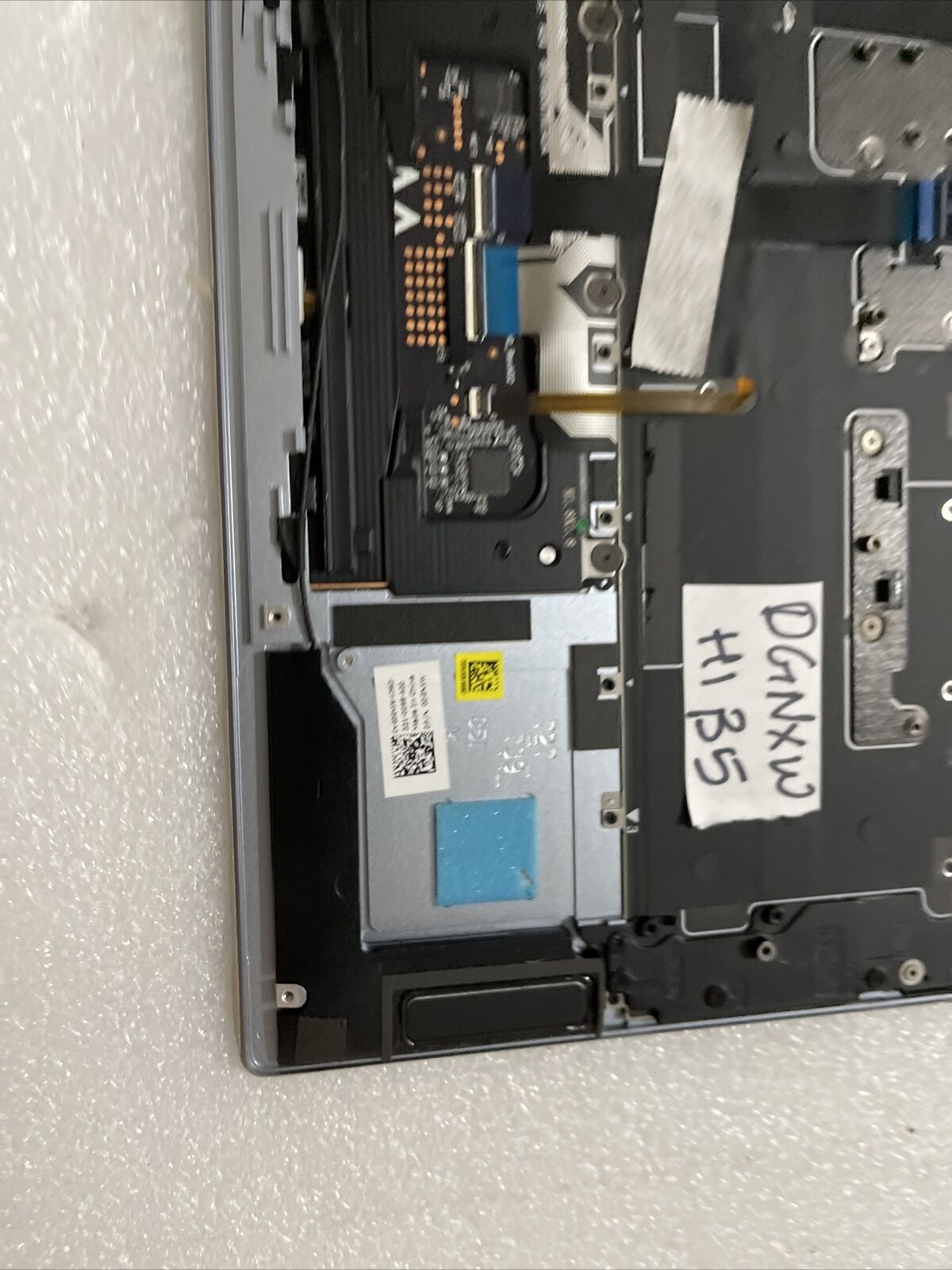 Genuine Dell XPS 9315 Touchpad Palmrest Keyboard Spkers SkyBlue TKH4F DGNXW H1B5