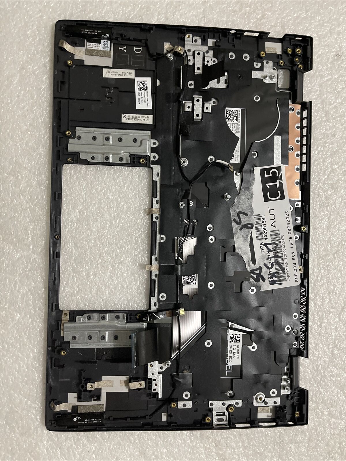 Dell Vostro V5401 5401 Laptop Palmrest English Backlit Keyboard DY5HN SP D5