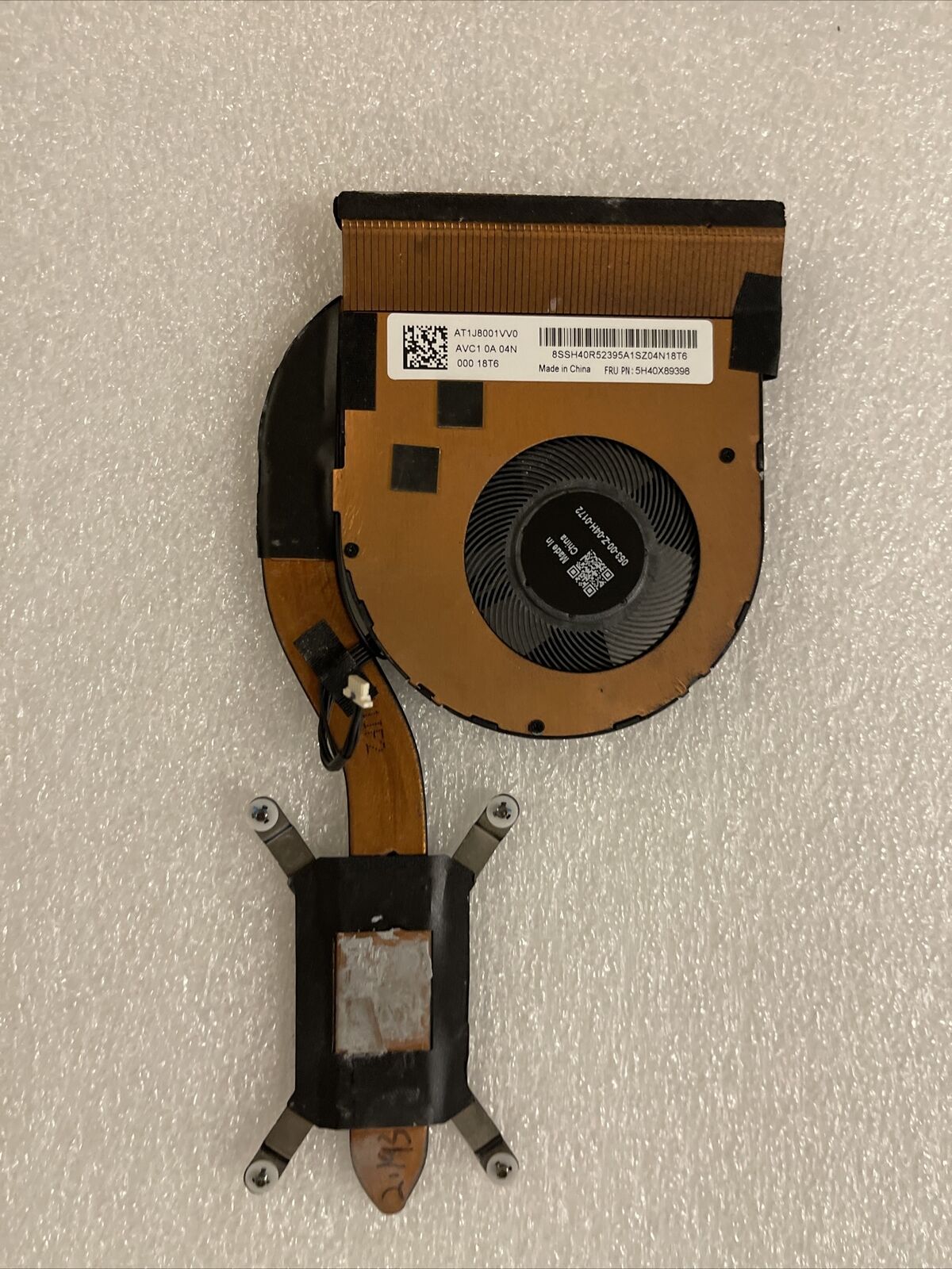 Genuine Lenovo ThinkPad X13 Thermal Heatsink Fan 5H40X89398 H1