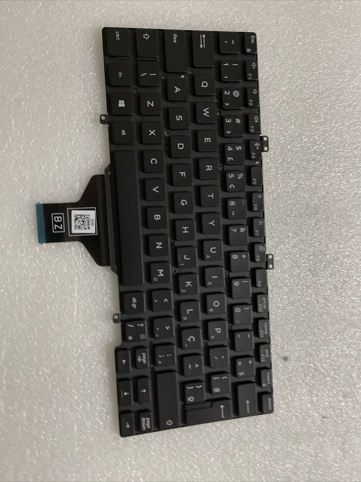 Portugese Brazilian DELL Latitude 3400 5400 5410 7410 Keyboard NonBacklit JCD67