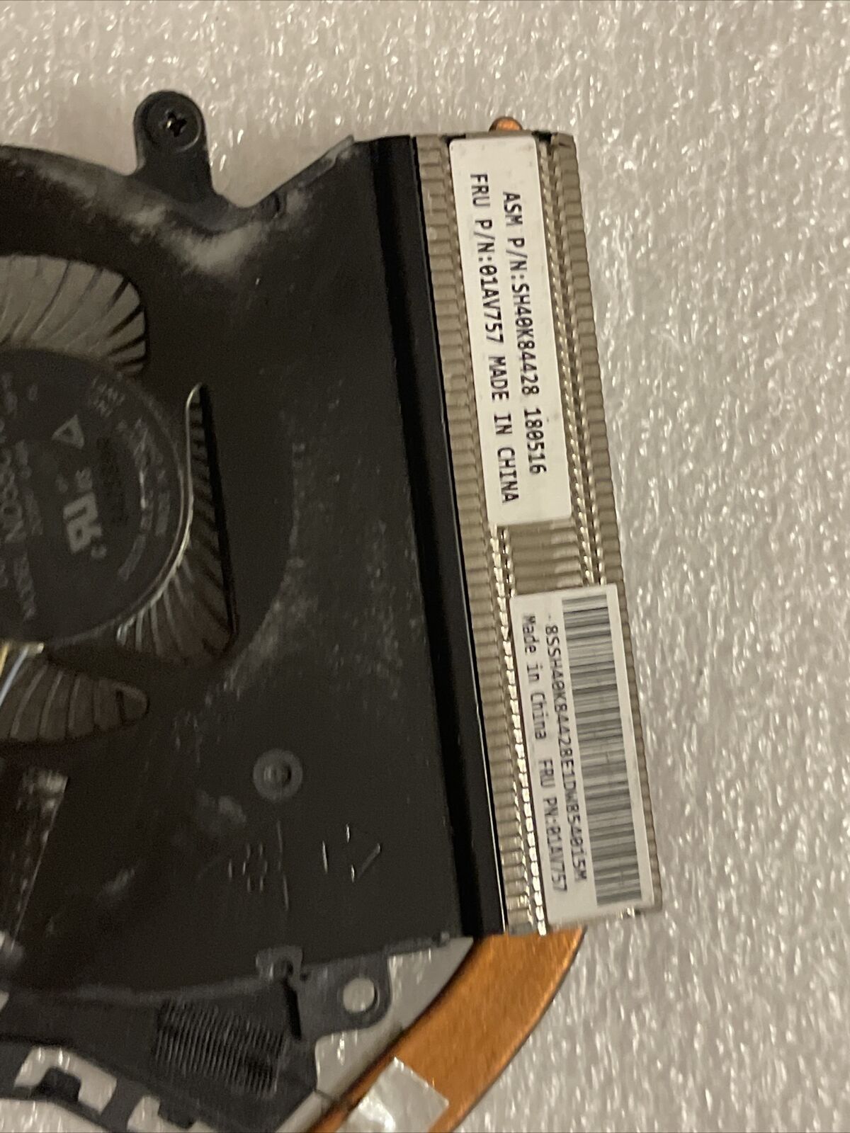 IBM LENOVO  YOGA 11E Models (20GA or 20G8) FAN Heatsink 3fl18tmlv30 01AV757