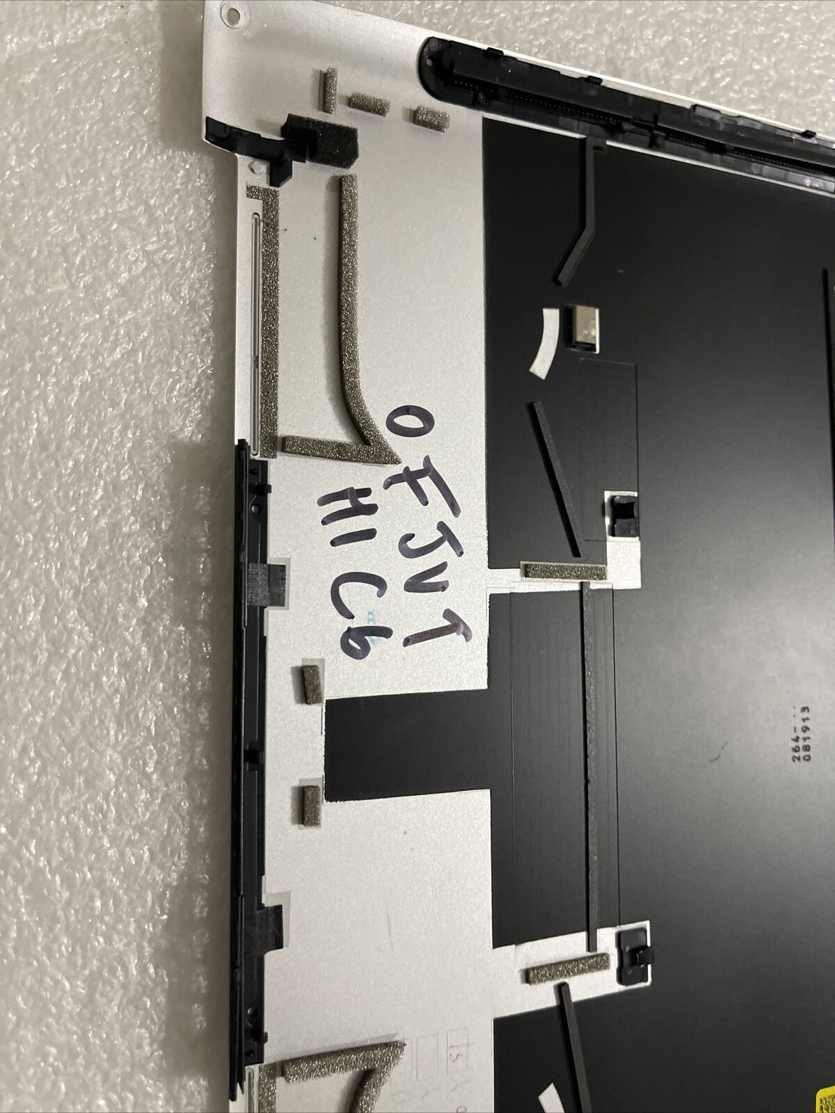 Dell XPS 13 Plus 9320 Bottom Case Low Base Cover Silver 0FJT52 FJT52 H1 B3