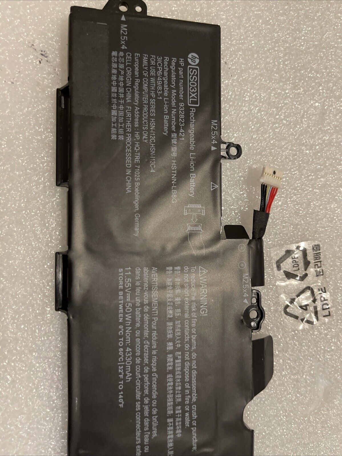 HP EliteBook Laptop Battery 840 G5 G6 730 735 740 G5 933321-855 SS03XL