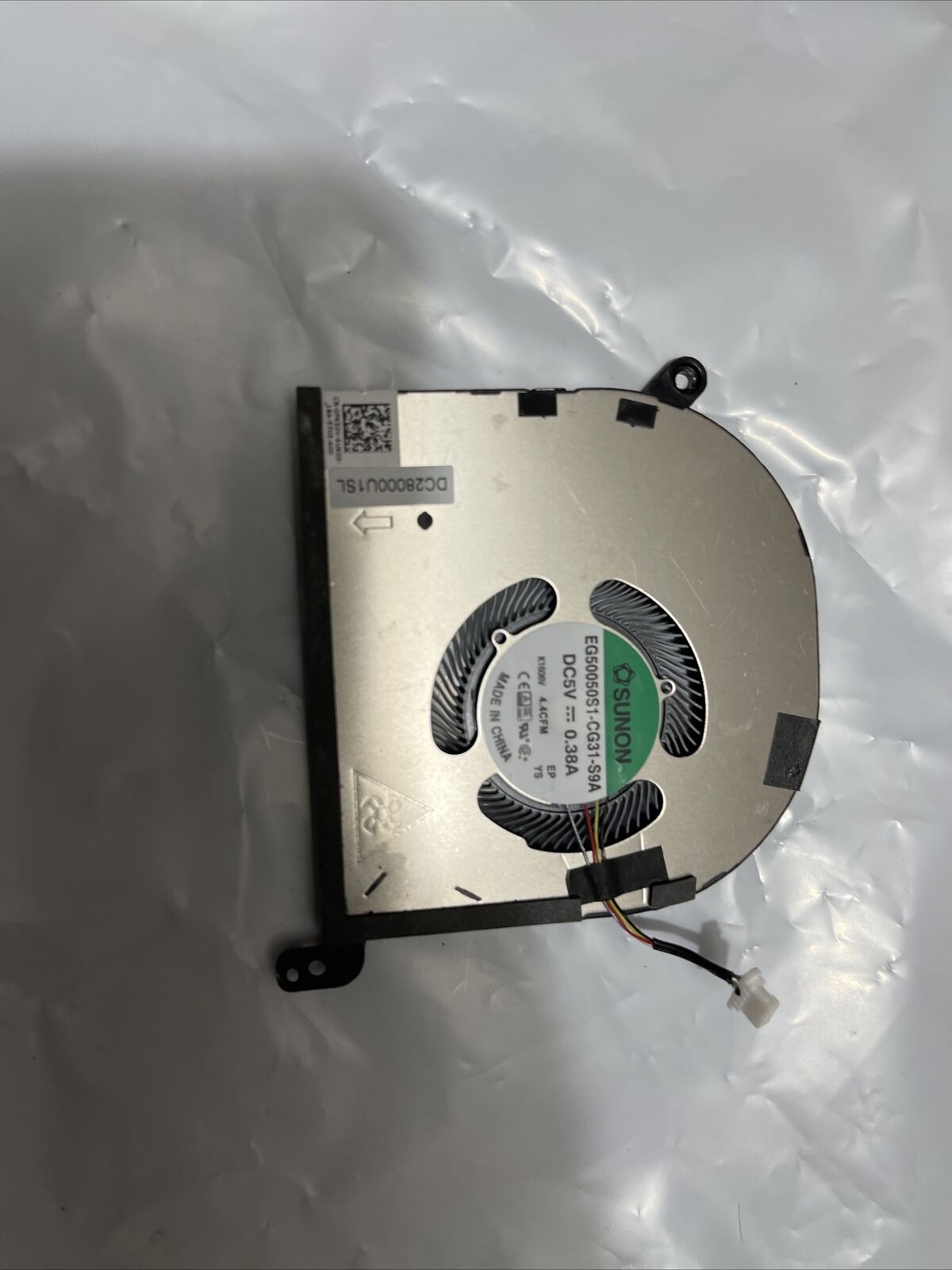 Genuine Dell XPS 15 9510 Precision 5560 COOLING FAN 0FK50V FK50V P2