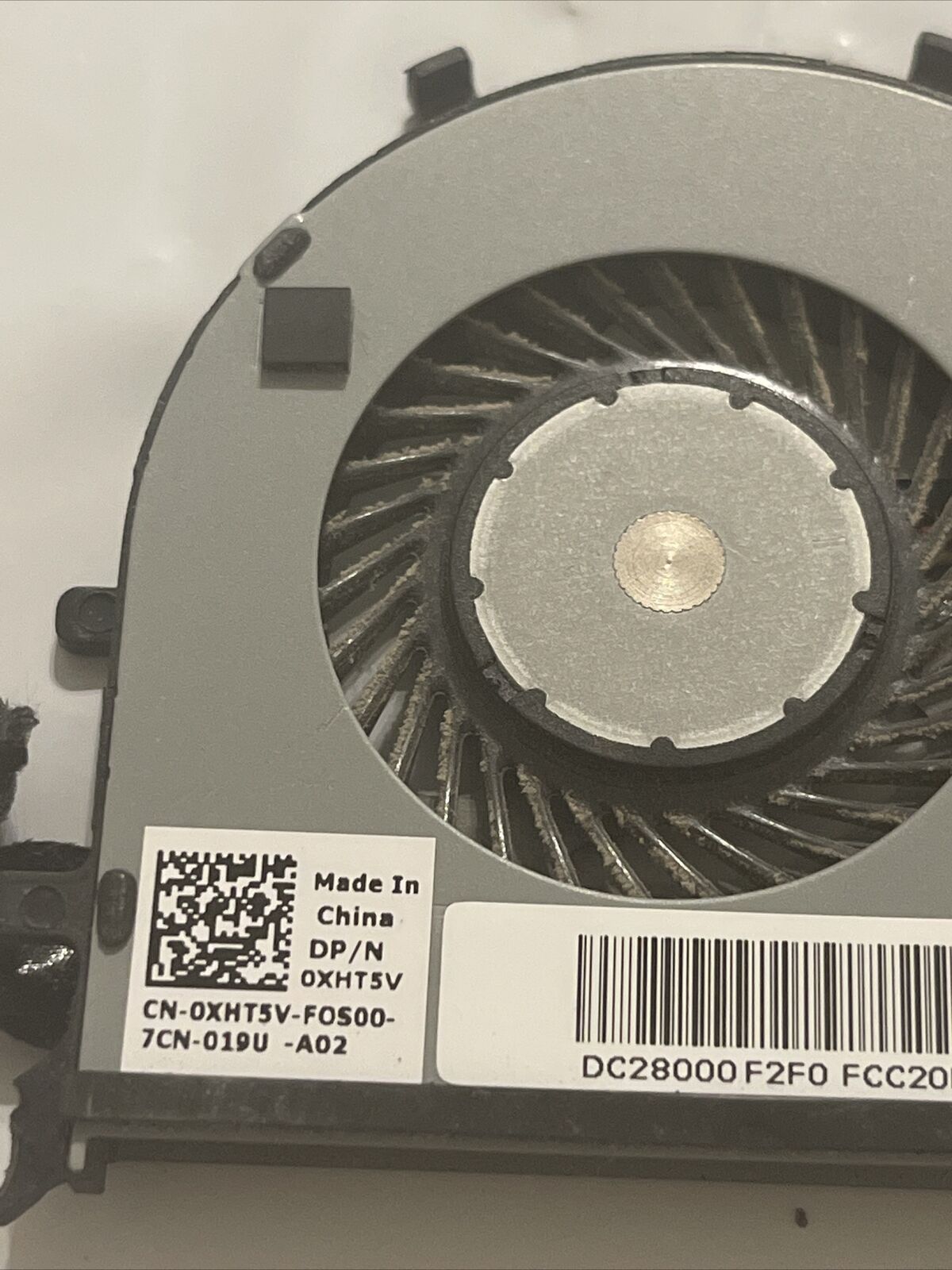 GENUINE Dell XPS 13 9343 9350 9360 CPU Cooling Fan DC28000F2F0 XHT5V 0XHT5V P4