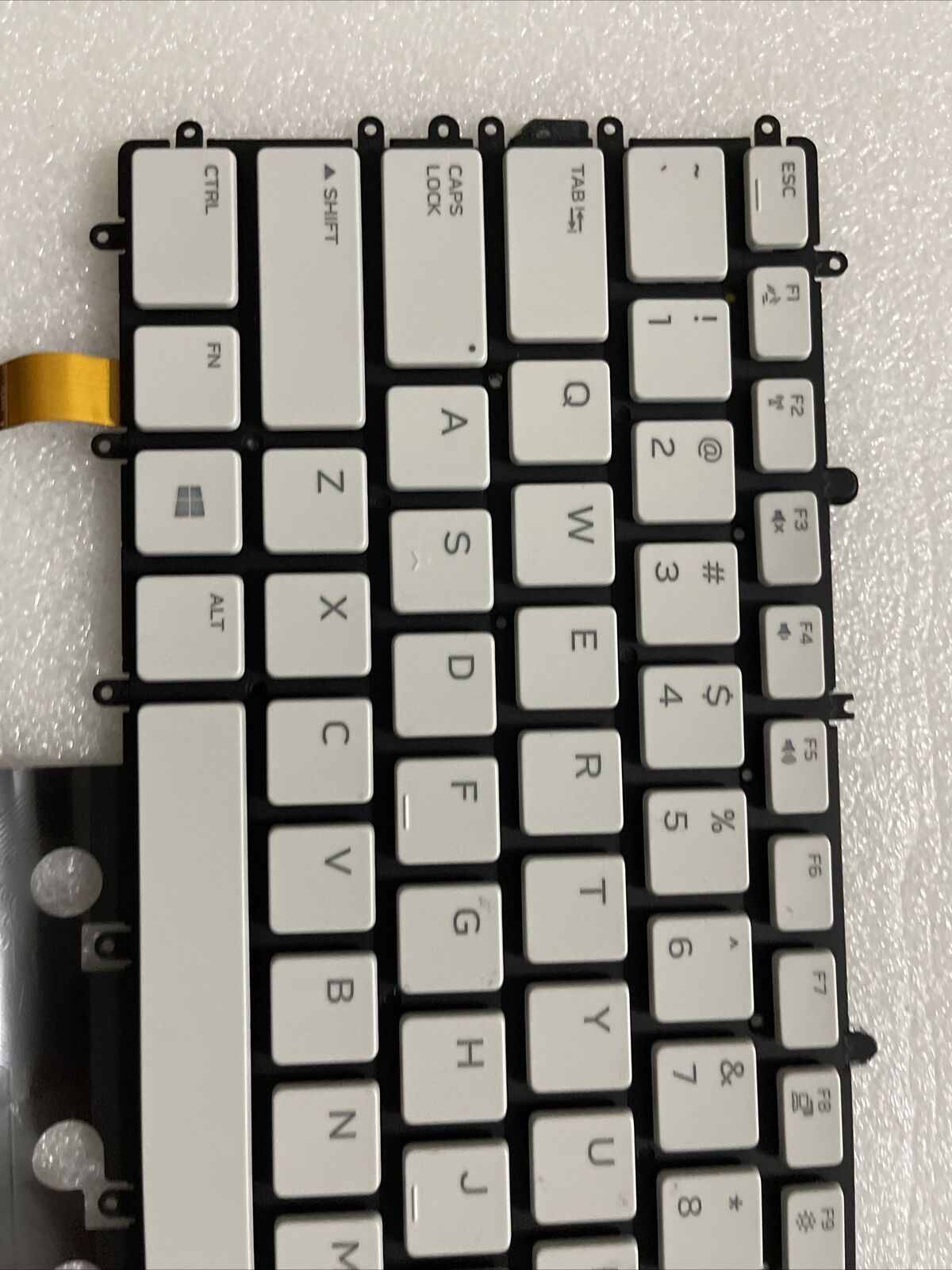 Genuine Dell Alienware M15 R2 Lunar Light RGB Laptop Keyboard Y79F6 00T44R N4 B4