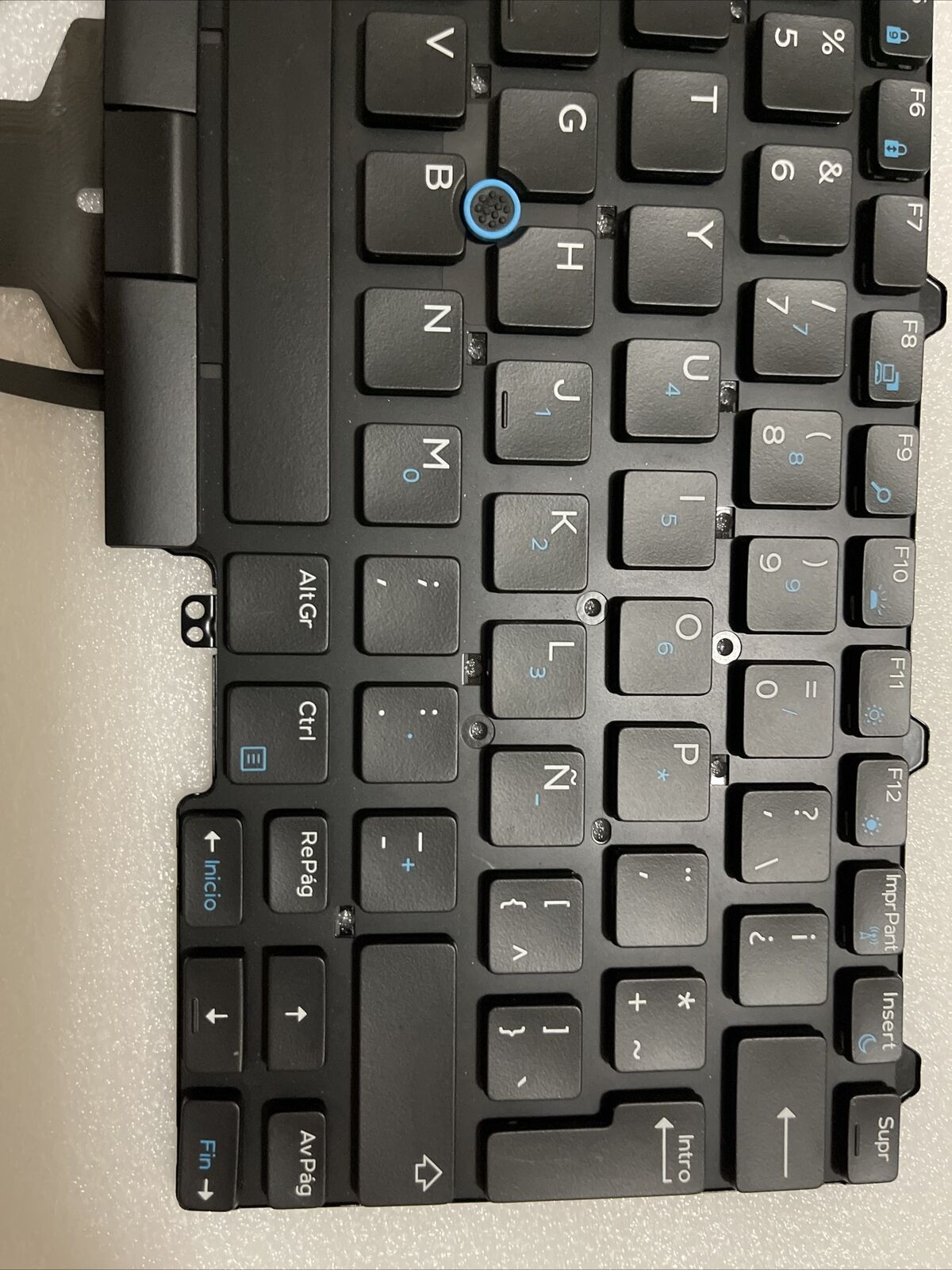 Spanish Dell Latitude 5490 7490  5495 Laptop Backlit Keyboard G30V9 0G30V9 H1