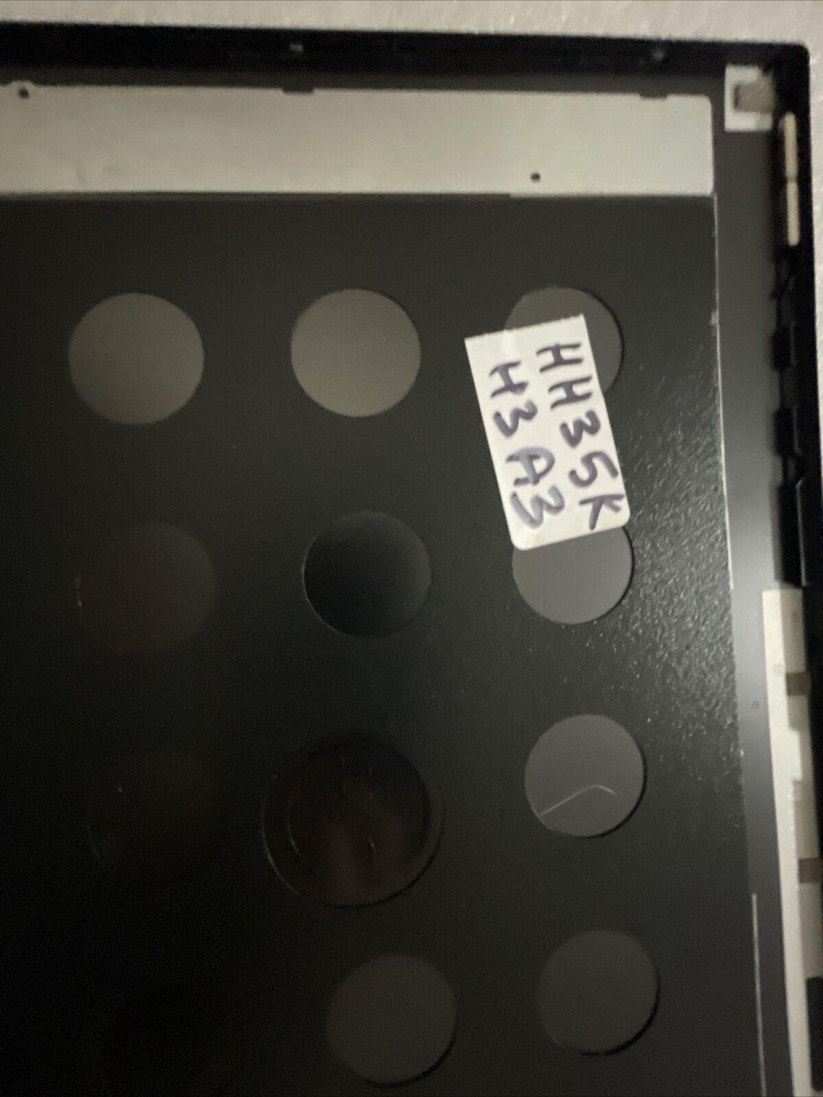 Dell OEM Inspiron 7500 2-in-1 15.6" LCD Back Cover Lid HH35K H3 A3 Dented